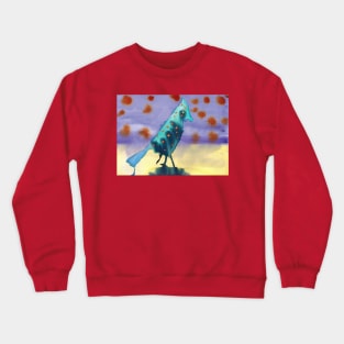 Blue Jay in Watercolors Crewneck Sweatshirt